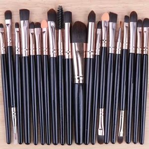 ⭐️ New - 20 Piece Makeup Brush Set Professional Black Cosmetic Brushes